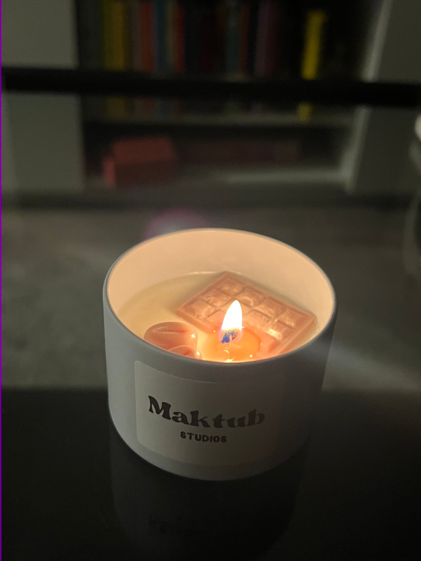 Vanilla Latte - Candle - White