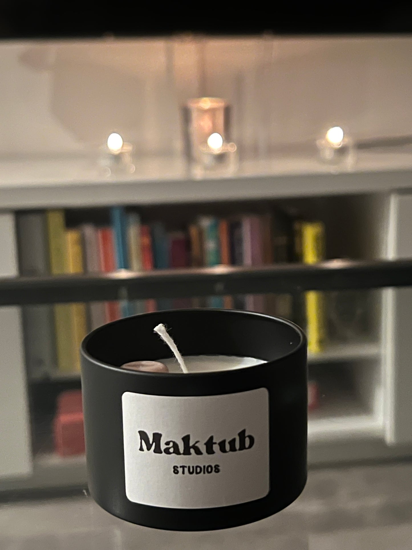Vanilla Latte - Candle - Black