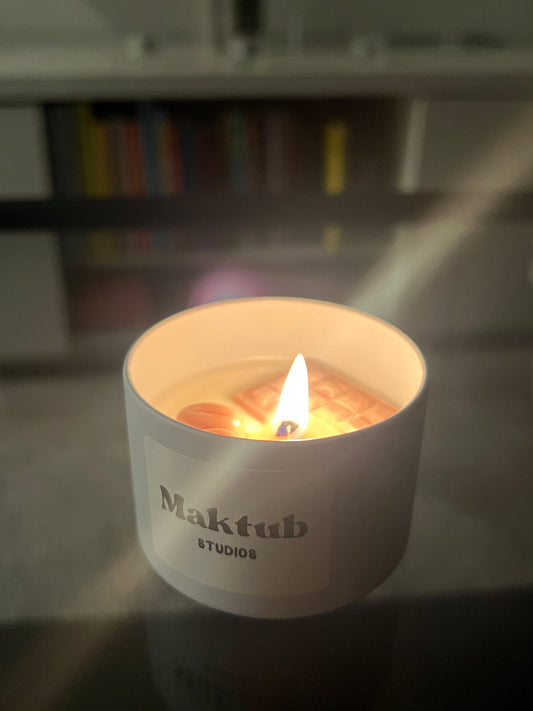 Vanilla Latte - Candle - White