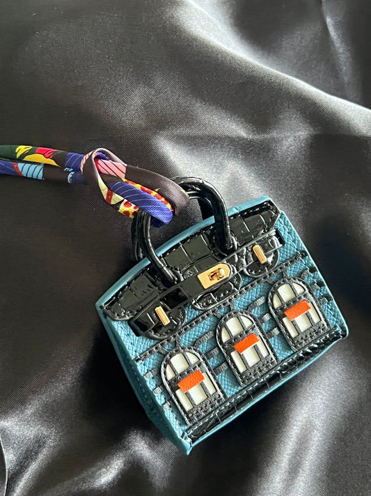 Mini Handbag Blue