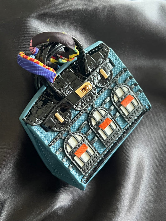 Mini Handbag Blue