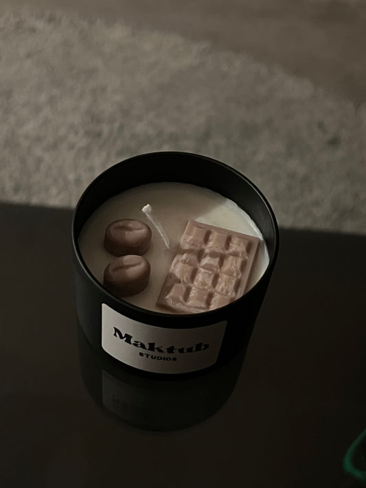 Vanilla Latte - Candle - Black