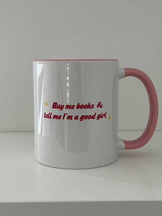 Mug Pink Books